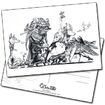 Carte postale Les Krakaouins de Lionel Richerand