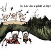 Grande carte postale Au loup de Lionel Richerand
