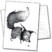Le renard illustration tirée des carnets de Benjamin Basso