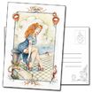 Carte postale du personnage Violette de François Amoretti