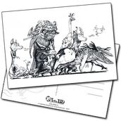 Carte postale Les Krakaouins de Lionel Richerand