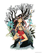 Vue intégrale de l'affiche Dakini de Cécile Chicault