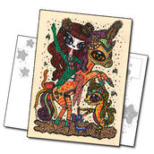 Carte postale Magic circus 2 de Ciou