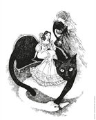 Affiche Le Canapé Chat de Nancy Peña