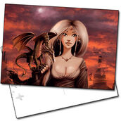 Dragonalicia, une très belle illustration de William Maury