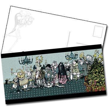 Carte postale Parade de Noël de Lionel Richerand