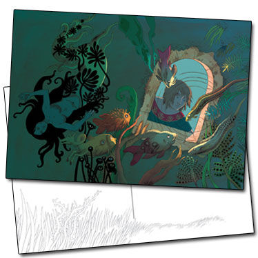 Dans la fontaine, extrait de Jean de Fer