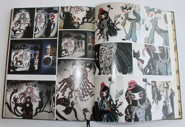 Troisième détail intérieur du artbook de Ciou