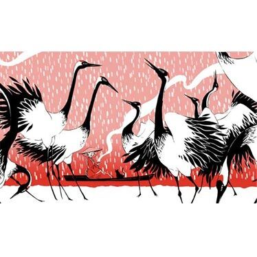 Boite à thé Tancho de Nancy Peña l'illustration