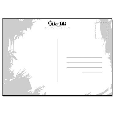 Dos de carte la pirate aux zombies