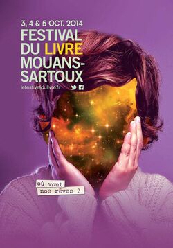 Affiche du 24eme festival du livre de Mouans-Sartoux