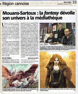 article nice matin du 22 octobre 2013