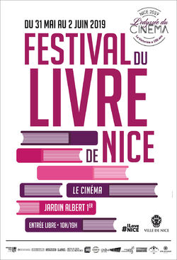 Affiche du festival du livre de Nice 2019