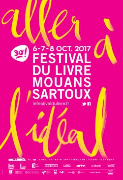 affiche du 30ème festival du livre de Mouans-Sartoux
