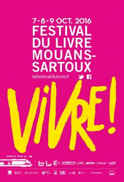 Affiche du festival du livre de Mouans-Sartoux 2016