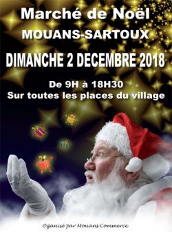 Marché de noël de Mouans-Sartoux 2018
